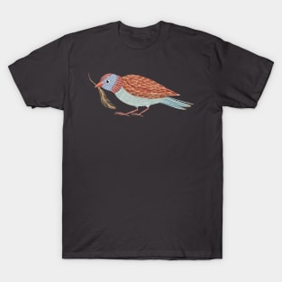 Bird with feather T-Shirt